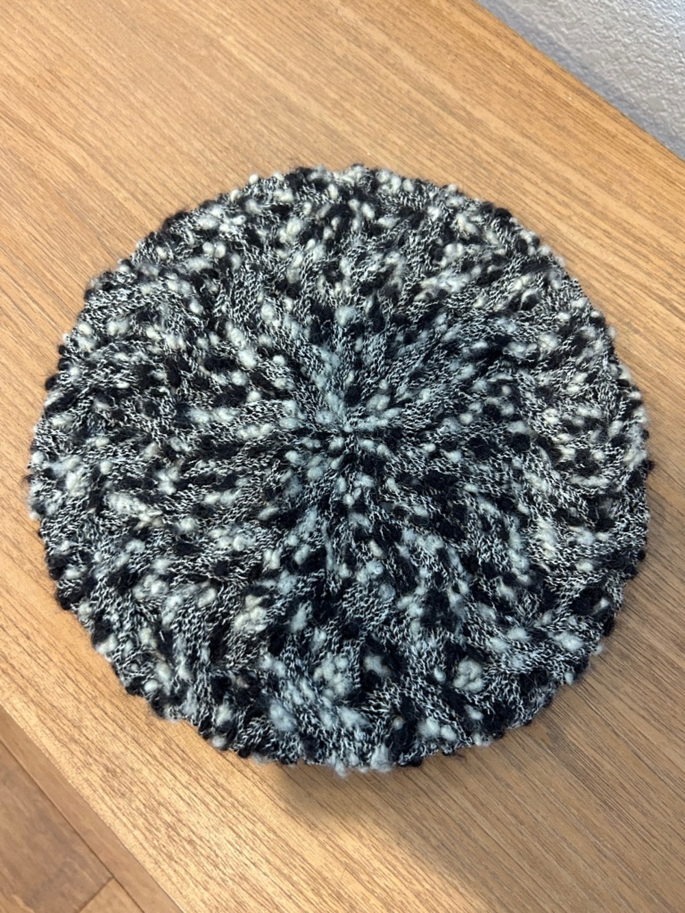 Anthropologie Ett Twa Marled Knit Beret